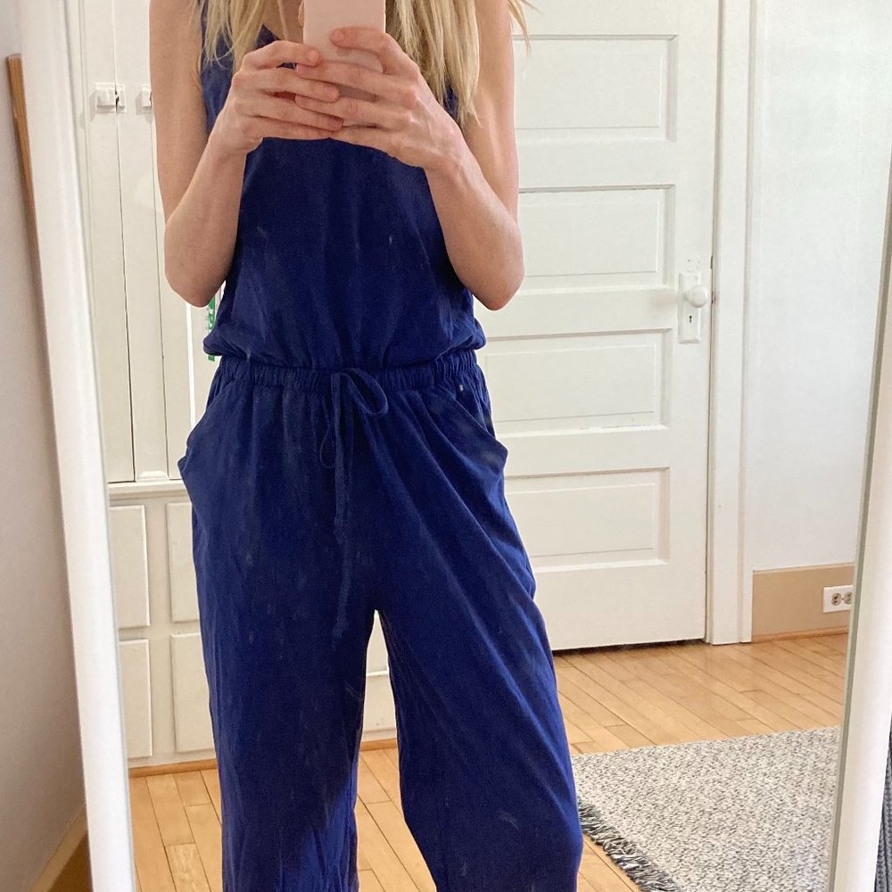 PACT sustainable fashion jumpsuit